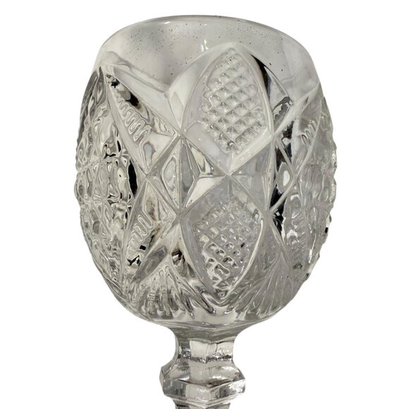 Atq EAPG Cordial 1897 Pennsylvania Balder Kamoni State Series US Glass - Picture 7 of 10